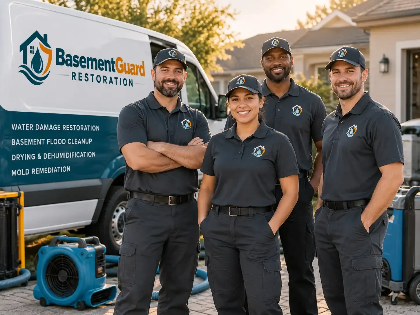 Basement Water Damage Restoration company in Luana, IA